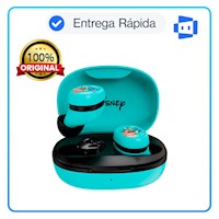 Audífono con micrófono Xtech True Wireless Stitch Bluetooth  Azul